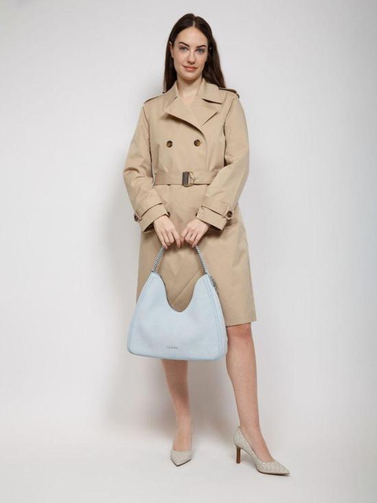  마이클 코어스 가방 나일라 미디엄 호보 숄더백 페일 오션 - MICHAEL KORS