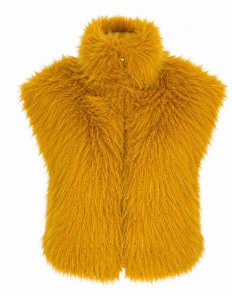 26FW 핑코 베스트 107688ELORO A3MUH49 GIALLO