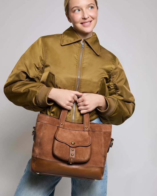  AIMEE 토트백 에이미 그레이트 이스케이프 컨버터블 쇼퍼 체스트넛 - OTHER BRANDS
