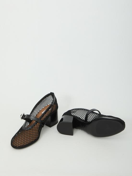 26FW 알라이아 힐/펌프스 AA3A2001A028 999 BLACK - ALAIA