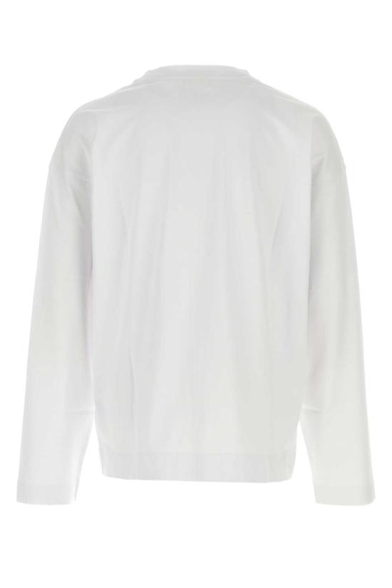 26FW 드리스 반 노튼 반팔 티셔츠 2620211084603 001 White - DRIES VAN NOTEN