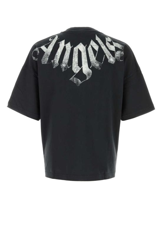 26FW 팜앤젤스 반팔 티셔츠 PAMAA003JR001 1003 Black - PALM ANGELS
