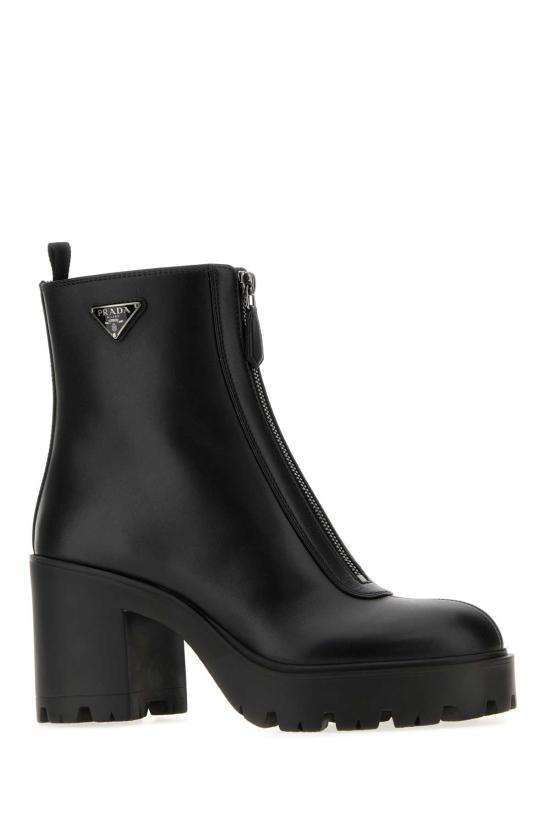26FW 프라다 안클 가죽 부츠 1T620OF085UZE F0002 Black - PRADA