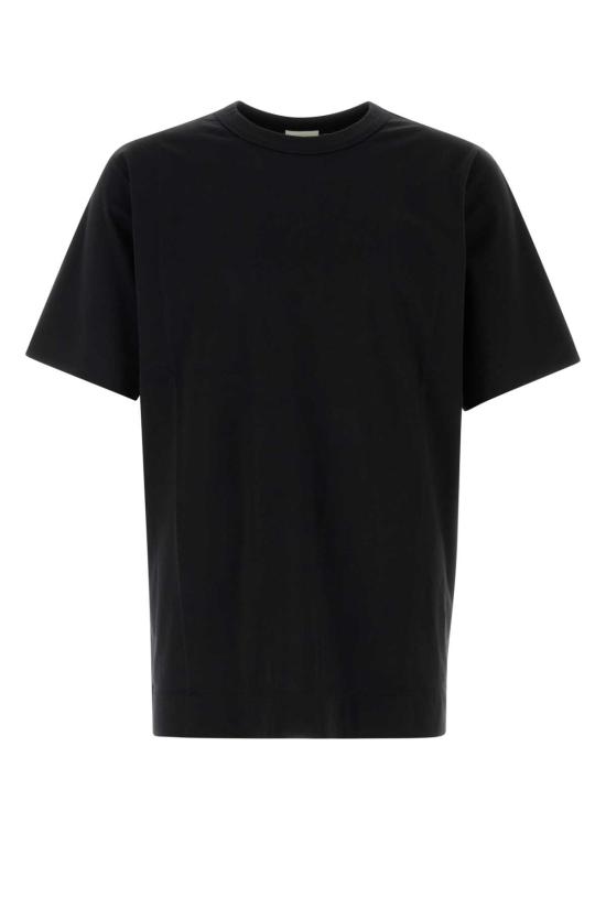 26FW 드리스 반 노튼 반팔 티셔츠 2620211014600 900 Black