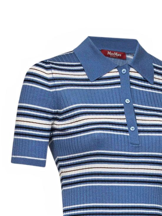 26FW 막스마라 스튜디오 스웨터 2626366061600 MSTTALLERO002 Azzurro - MAX MARA STUDIO