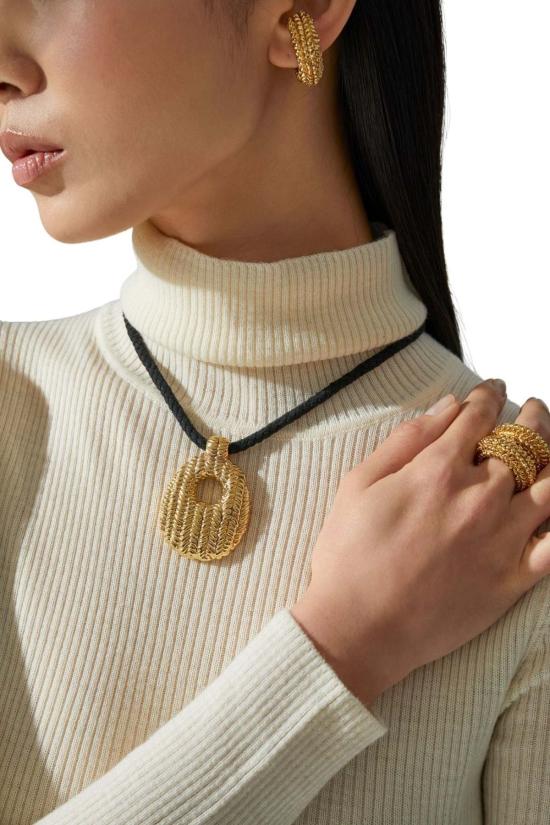  Paola Sighinolfi 목걸이/팬던트 Manuela 펜던트 골드 - OTHER BRANDS