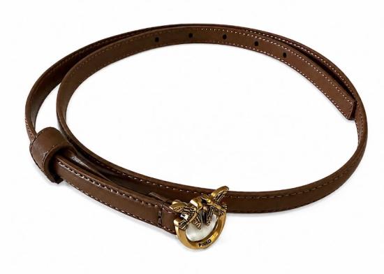 26FW 핑코 벨트 102148LOVEBERRY A0F1M37Q Marrone