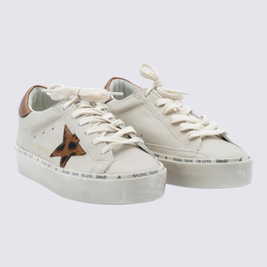 26FW 골든구스 하이스타 스니커즈 GWF00118 F00875815992 CREAM BEIGE BROWN NUT - GOLDEN GOOSE