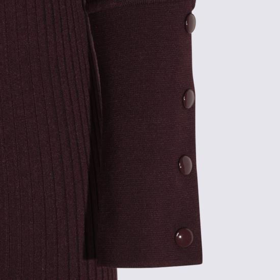 26FW 쿠레쥬 롱 원피스 326MRO906 FI00014010 BURGUNDY - COURREGES