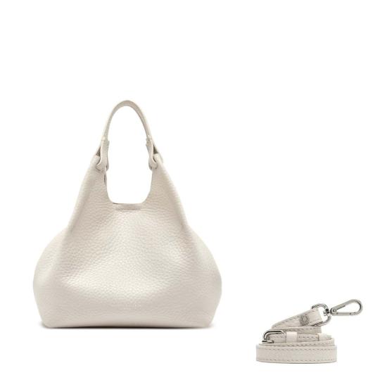  지아니 끼아리니 토트백 Gianni Chiarini Dua 호보 백 오프 화이트 - GIANNI CHIARINI