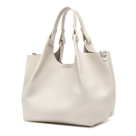  지아니 끼아리니 토트백 Gianni Chiarini Dua 호보 백 오프 화이트 - GIANNI CHIARINI