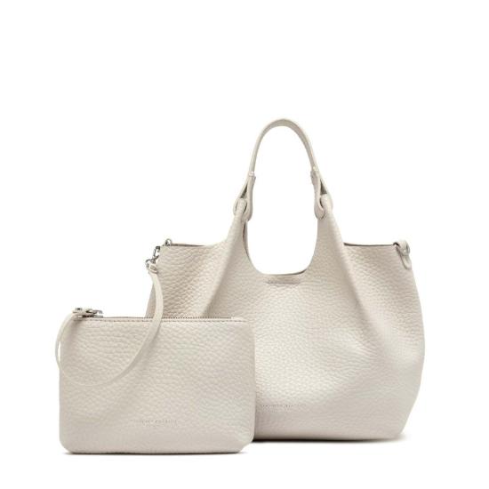  지아니 끼아리니 토트백 Gianni Chiarini Dua 호보 백 오프 화이트