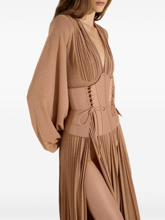 26FW 엘리자베타프랜치 미디 원피스 ABR1566E2 EV8 SUEDE - ELISABETTA FRANCHI