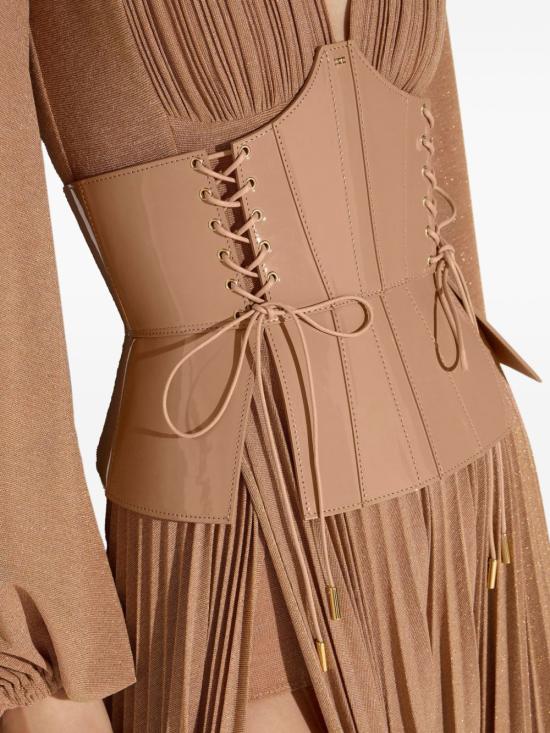 26FW 엘리자베타프랜치 미디 원피스 ABR1566E2 EV8 SUEDE - ELISABETTA FRANCHI