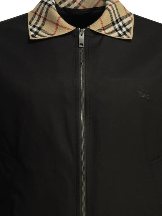 26FW 버버리 봄버 자켓 8129696 A1189 BLACK - BURBERRY