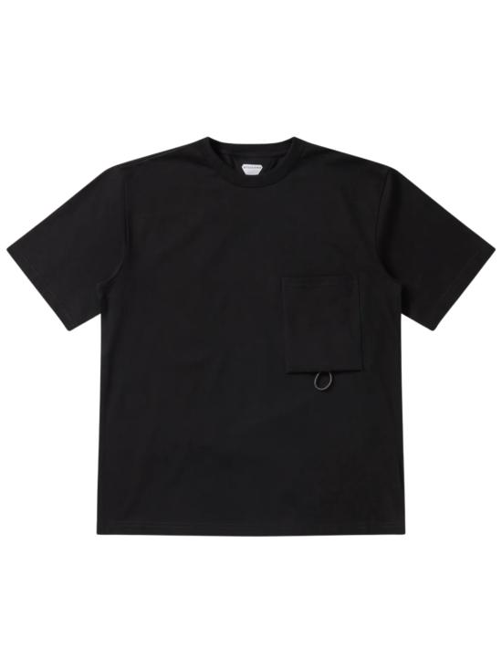 26FW 보테가베네타 반팔 티셔츠 875394 V6P301010 BLACK