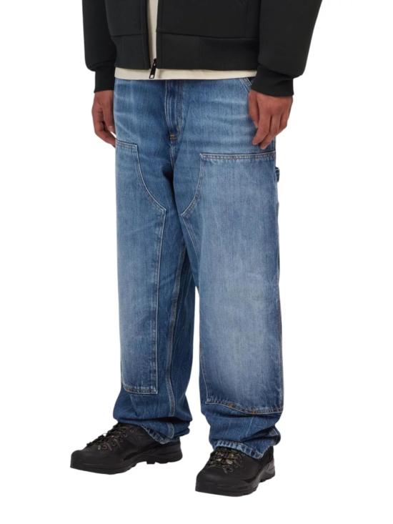 26FW 칼하트 WIP 스미스 데님 더블 니 팬츠 I032699 017X32 NAVY - CARHARTT WIP
