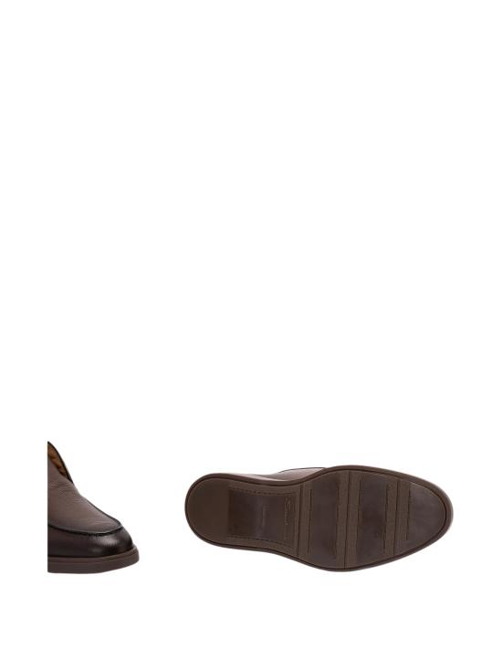 26FW 산토니 로퍼 MGDT17823DKTKMPG T50 BROWN - SANTONI