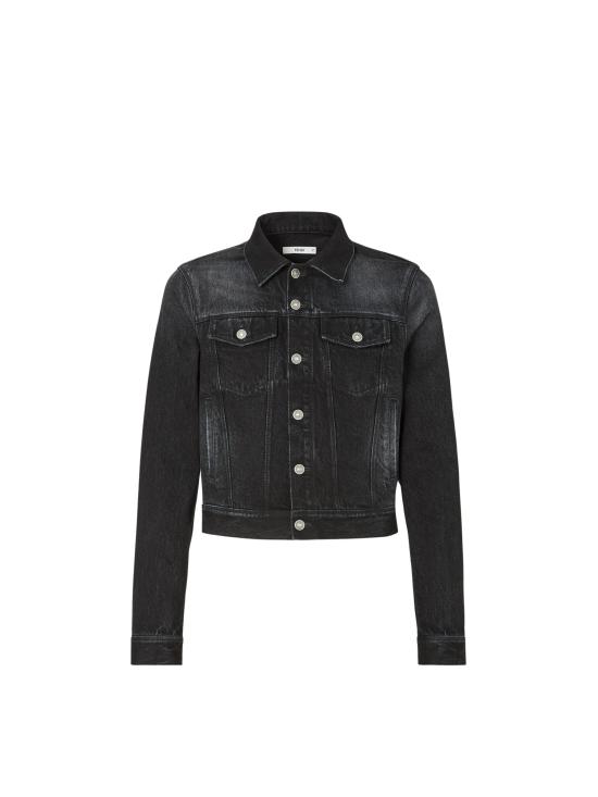 26FW 펜디 데님 자켓 FLF001 B1PHF0QA1 BLACK