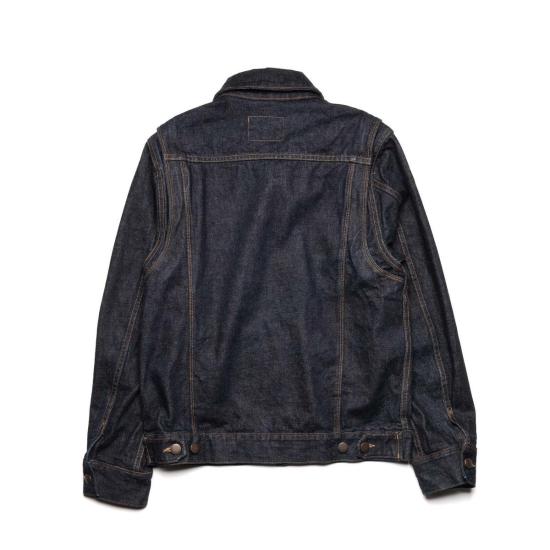  프리노트 클로스 데님 자켓 RJ 1 라이더 재킷 15온스 (가열하지 않고 헹군 원단) - FREENOTE CLOTH