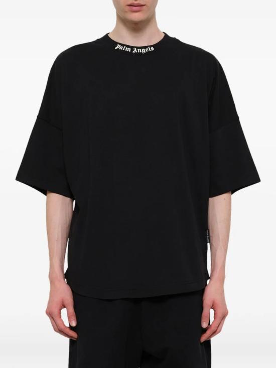 26FW 팜앤젤스 반팔 티셔츠 PAMAA005JR002 1003 BLACK - PALM ANGELS