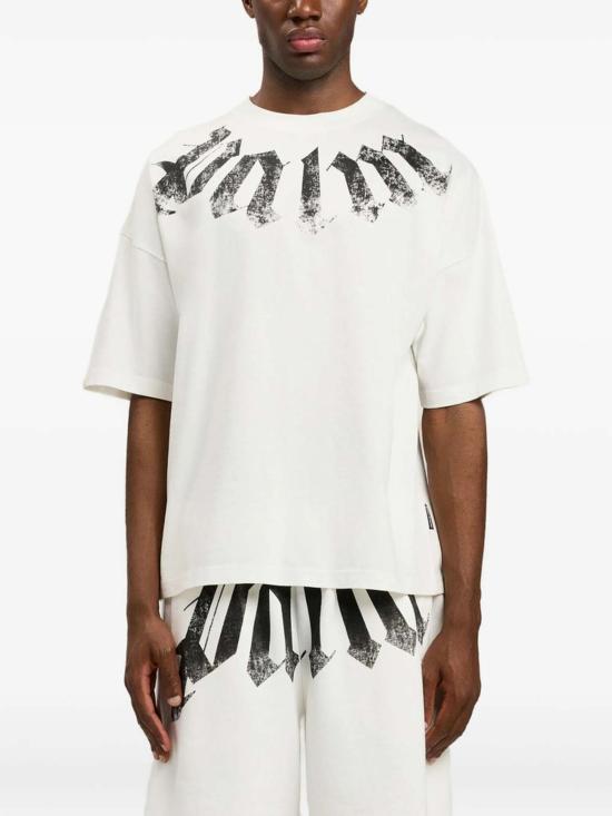 26FW 팜앤젤스 반팔 티셔츠 PAMAA003JR001 0310 WHITE - PALM ANGELS