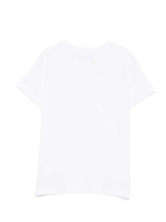 26FW [키즈] 모스키노 티셔츠 HUM05V LAA3410101 WHITE - MOSCHINO