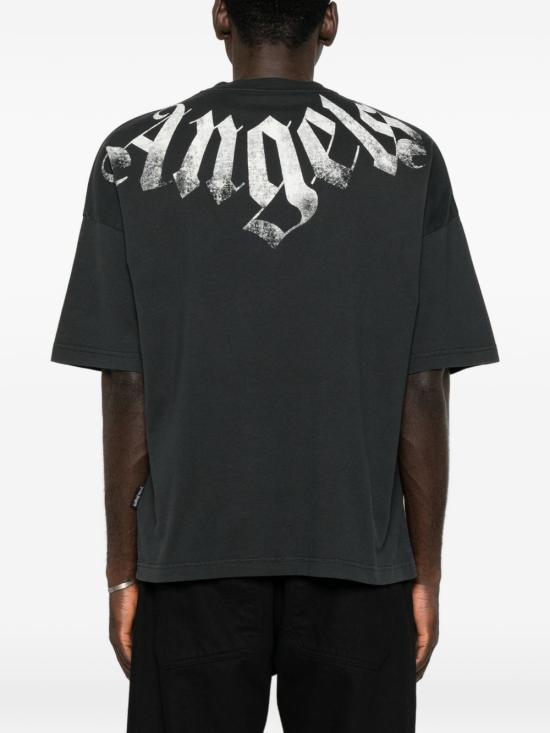26FW 팜앤젤스 반팔 티셔츠 PAMAA003JR001 1003 BLACK - PALM ANGELS