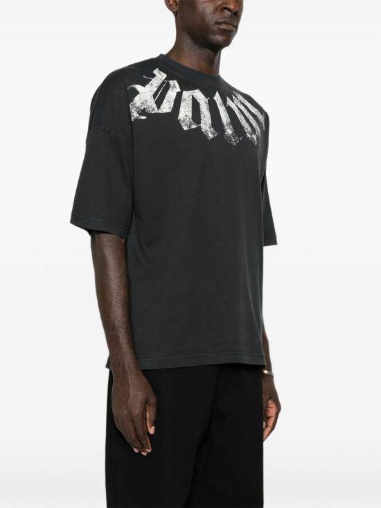 26FW 팜앤젤스 반팔 티셔츠 PAMAA003JR001 1003 BLACK - PALM ANGELS
