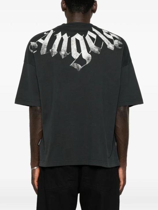 26FW 팜앤젤스 반팔 티셔츠 PAMAA003JR001 1003 BLACK - PALM ANGELS