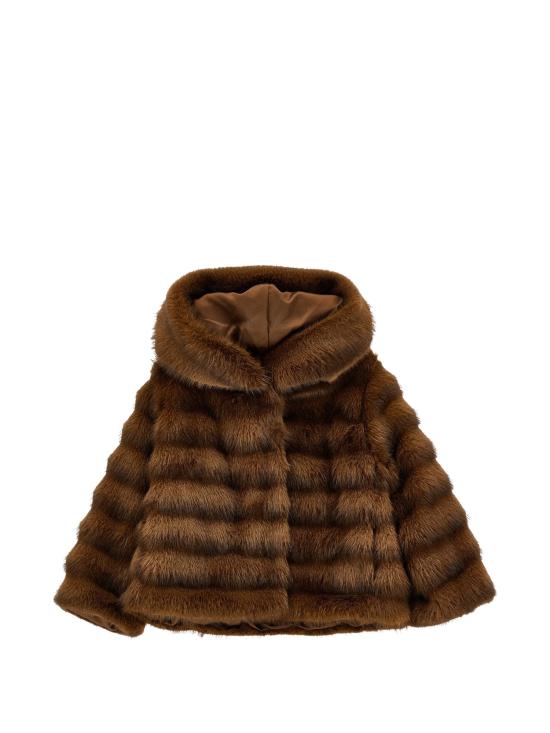 26FW [키즈] 모나리자 코트 17H101 80330006 BROWN