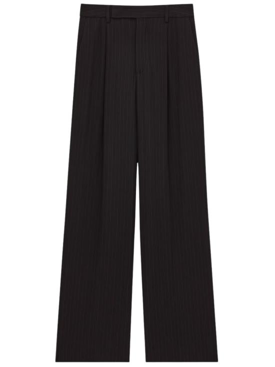 26FW 생로랑 스트레이트 팬츠 A000O7 Y4L311003 BLACK