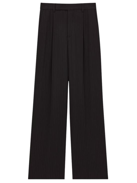 26FW 생로랑 스트레이트 팬츠 A000O7 Y4L311003 BLACK - SAINT LAURENT