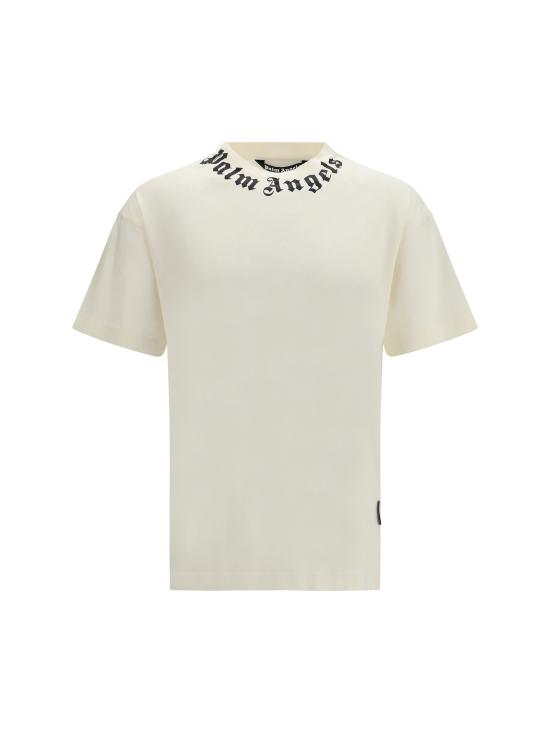 26FW 팜앤젤스 반팔 티셔츠 PAMAA001JR001 0310 CREAM