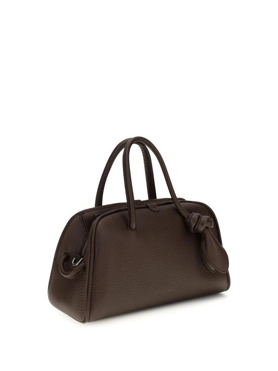 26FW 자크뮈스 TURISMO 투리스모 소프트 스몰 볼링 토트벡 BAW00416AC03A03 880 BROWN - JACQUEMUS