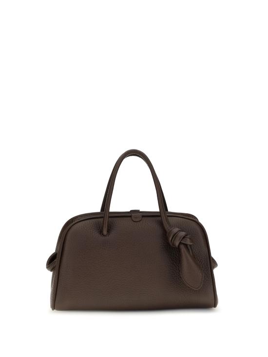 26FW 자크뮈스 TURISMO 투리스모 소프트 스몰 볼링 토트벡 BAW00416AC03A03 880 BROWN