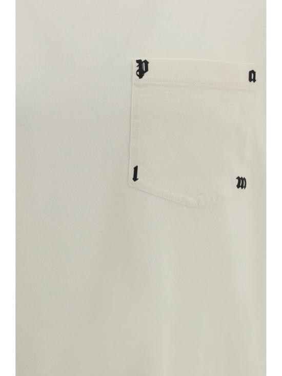 26FW 팜앤젤스 반팔 티셔츠 PAMAA008JR001 0305 WHITE - PALM ANGELS