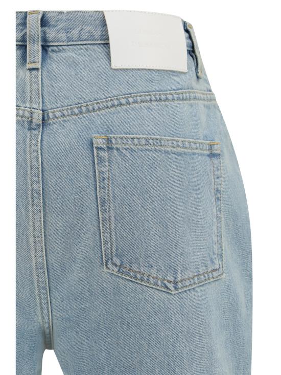 26FW 루루 드 세종 데님 팬츠 JUDELDS NEWWASHEDB LIGHT BLUE - LOULOU DE SAISON