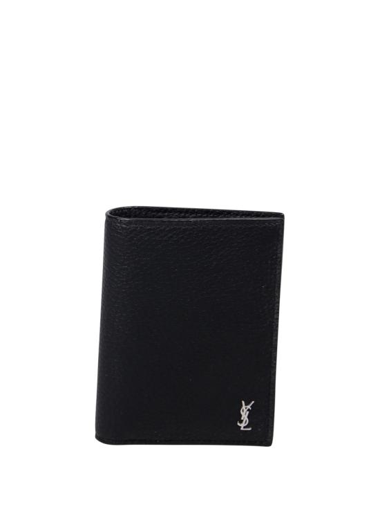 26FW 생로랑 타이니 카산드라 크레딧 카드 월렛 그레인드 레더 847958 AAELP 1000 NERO