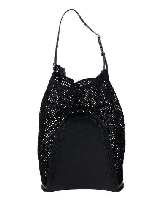 26FW 알라이아 힙 라지 버킷 백 AA1L6006I249 999 NOIR - ALAIA