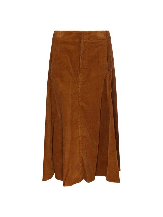 26FW 랄프 로렌 미디 스커트 211B17568001 TAN
