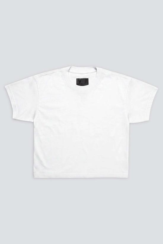  어셈블리 뉴욕 반팔 티셔츠 조립 화이트 와이드 티