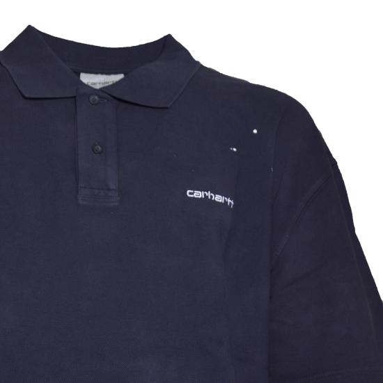 26SS 칼하트 WIP 폴로 티셔츠 I036856 1CEJ Blu navy - CARHARTT WIP