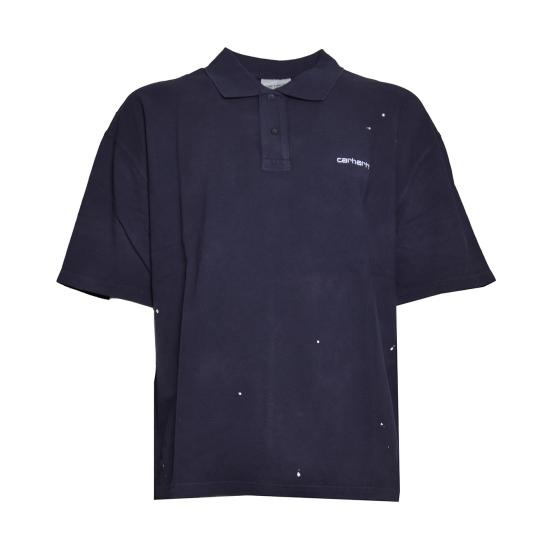 26SS 칼하트 WIP 폴로 티셔츠 I036856 1CEJ Blu navy