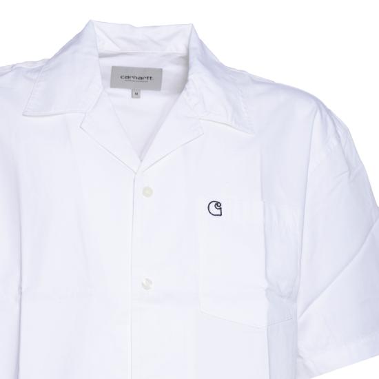 26SS 칼하트 WIP 셔츠 I036809 00AXX Bianco nero - CARHARTT WIP