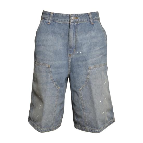 26FW 칼하트 WIP 숏팬츠 I037025 01EJ Denim
