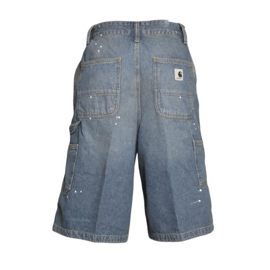 26FW 칼하트 WIP 숏팬츠 I037025 01EJ Denim - CARHARTT WIP