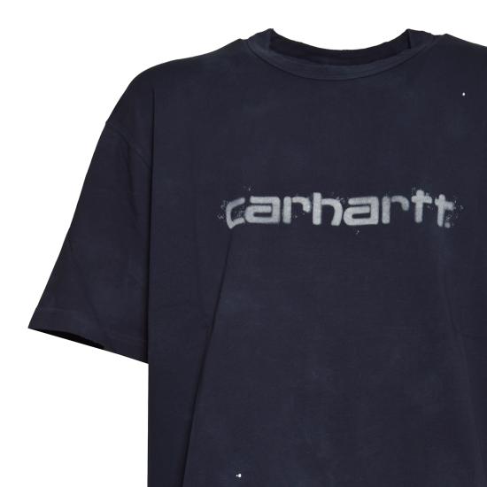 26FW 칼하트 WIP 반팔 티셔츠 I036853 1CEJ Blu navy - CARHARTT WIP