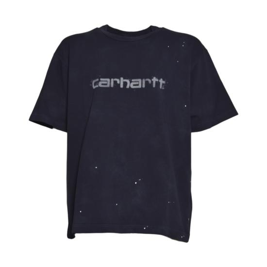 26FW 칼하트 WIP 반팔 티셔츠 I036853 1CEJ Blu navy