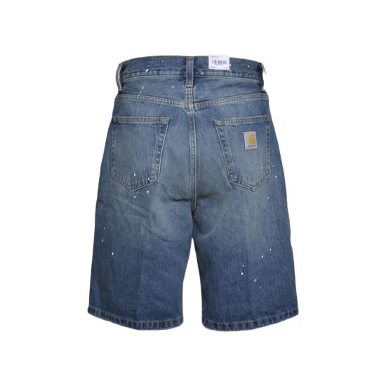26SS 칼하트 WIP 숏팬츠 I037028 01EJ Denim - CARHARTT WIP